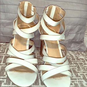Classy sandal heels